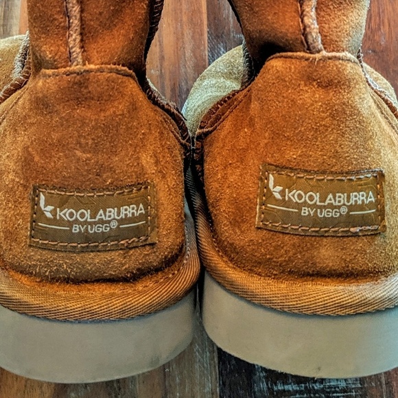 UGG Brown Koolaburra Boots Size 7 - Picture 2 of 6